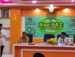 Hadiri Giat NGE-BAZ, Pj. Hendriwan diberi Gelar Bupati Penggerak Zakat