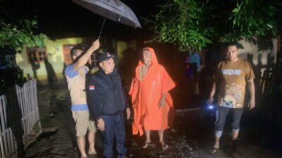 Risman Tolingguhu Pantau Lokasi Terdampak Banjir di Kabila Bone